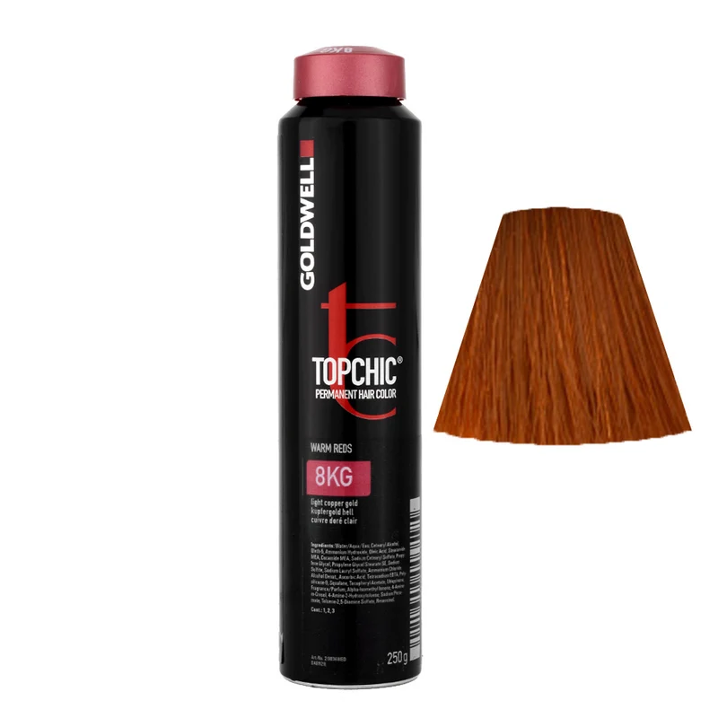 Goldwell Topchic Can W8KG Cuivre Doré Clair 250gr - coloration permanente en bombe