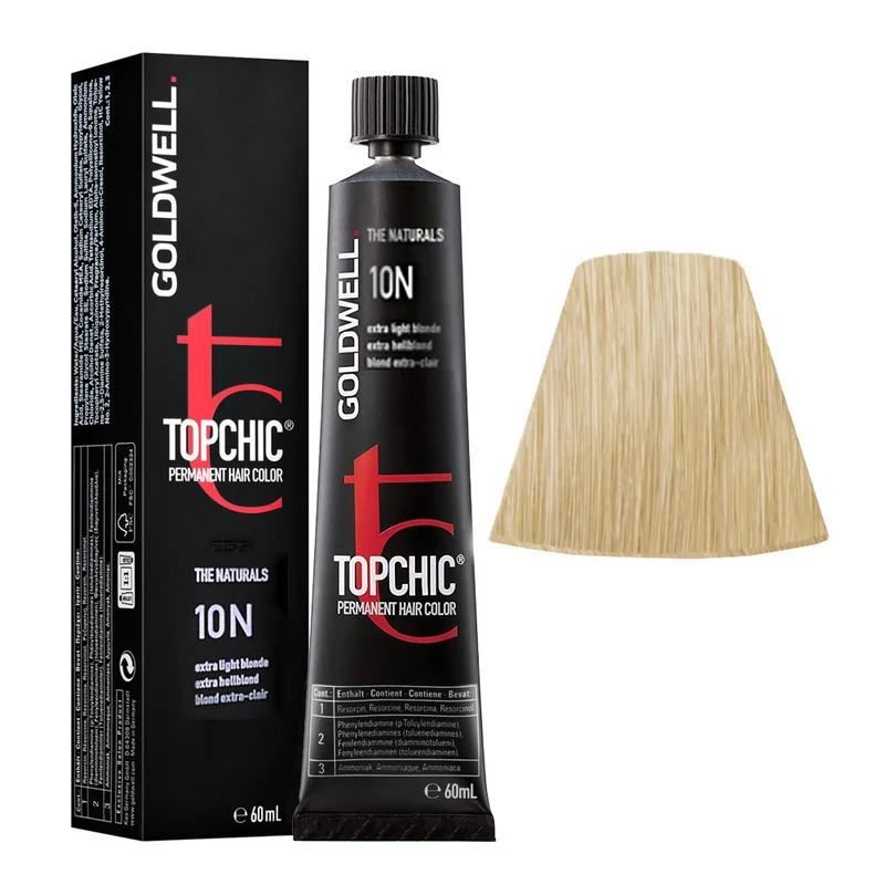 Goldwell Topchic Tube 10N Blond Extra Clair 60ml - coloration permanente en tube