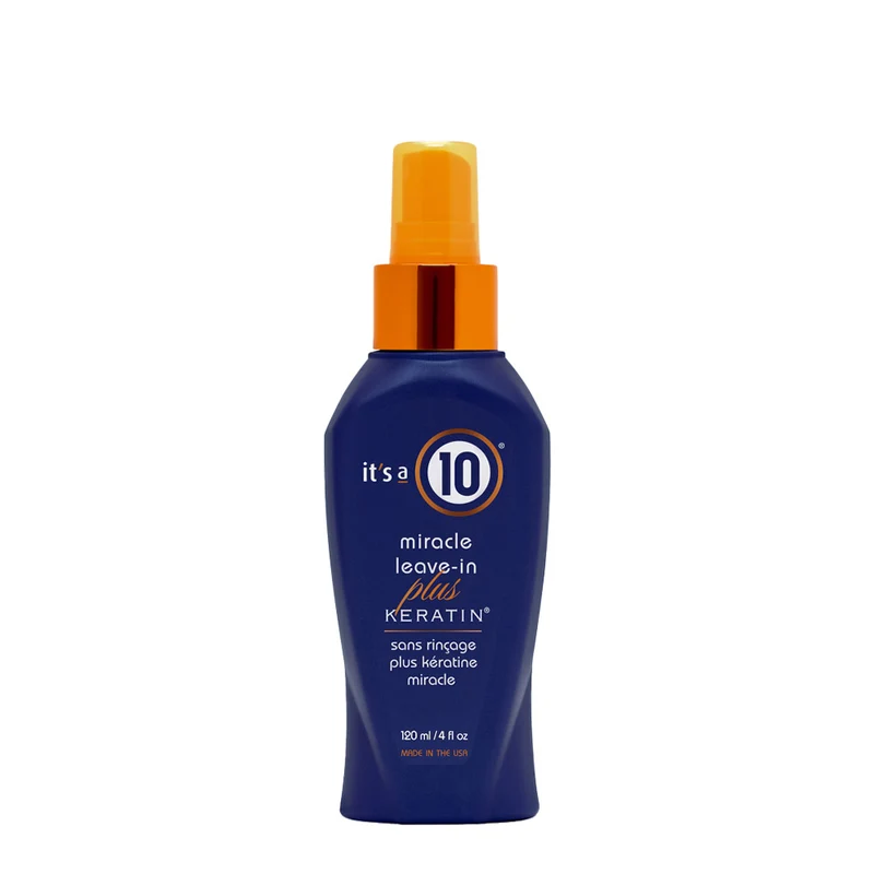 It's A 10 Miracle Leave-In Plus Keratin 120ml - après-shampooing sans rinçage à la kératine