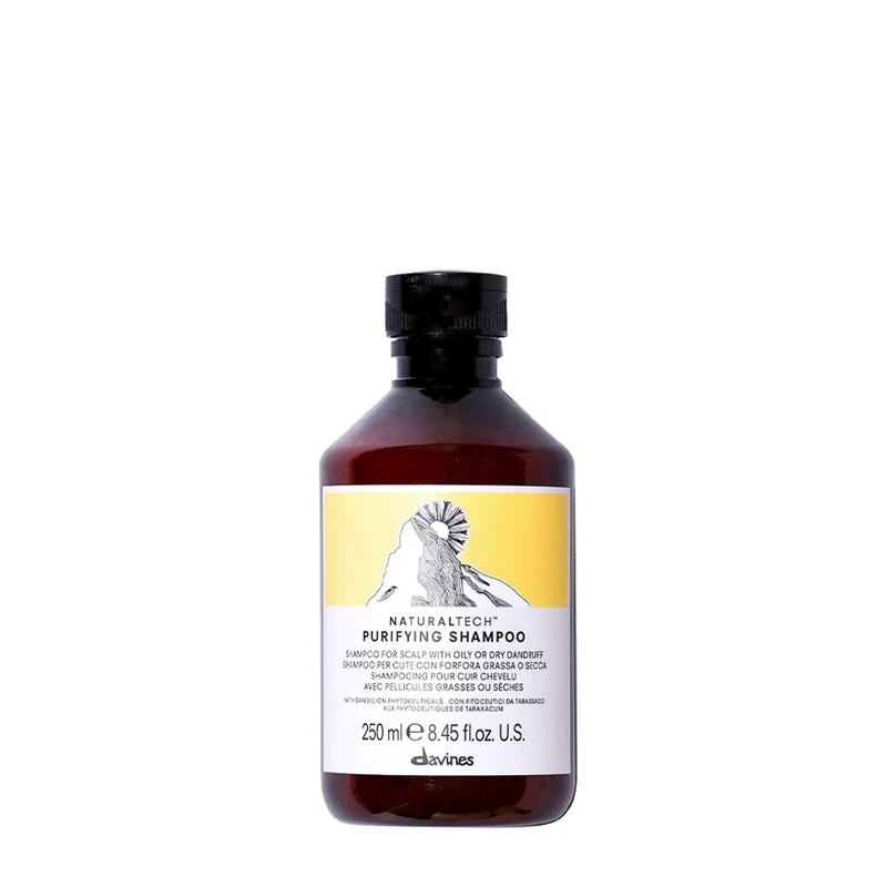 Davines Naturaltech Purifying Shampoo 250ml - shampooing pour cuir chevelu avec pellicules