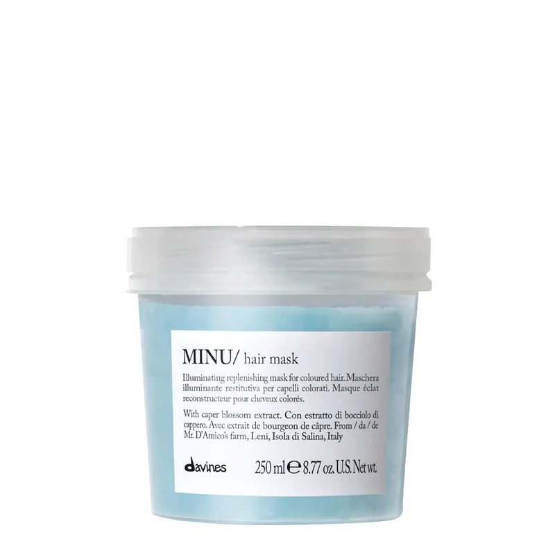 Davines Essential HairCare Minu Hair Mask 250ml - masque brillance cheveux colorés