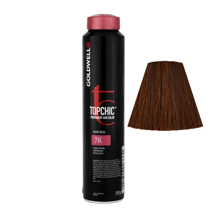 Goldwell Topchic Can W7K Blond Cuivré 250gr - coloration permanente en bombe