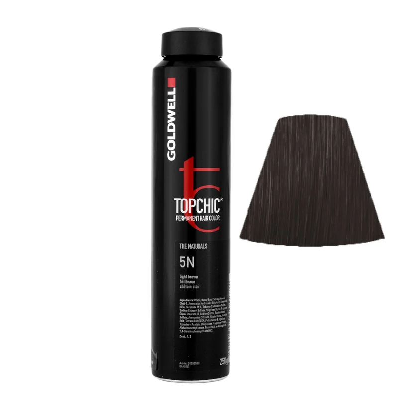 Goldwell Topchic Can 5N Marron Clair 250gr - coloration permanente en bombe