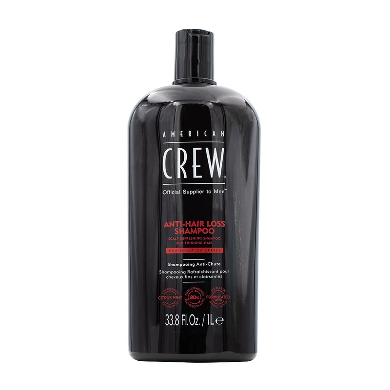 American Crew Anti Hair Loss Shampoo 1000ml - shampooing anti chute