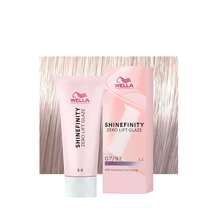 Wella Shinefinity 07/97 Blond Moyen Cendré Sable 60ml - coloration demi-permanente