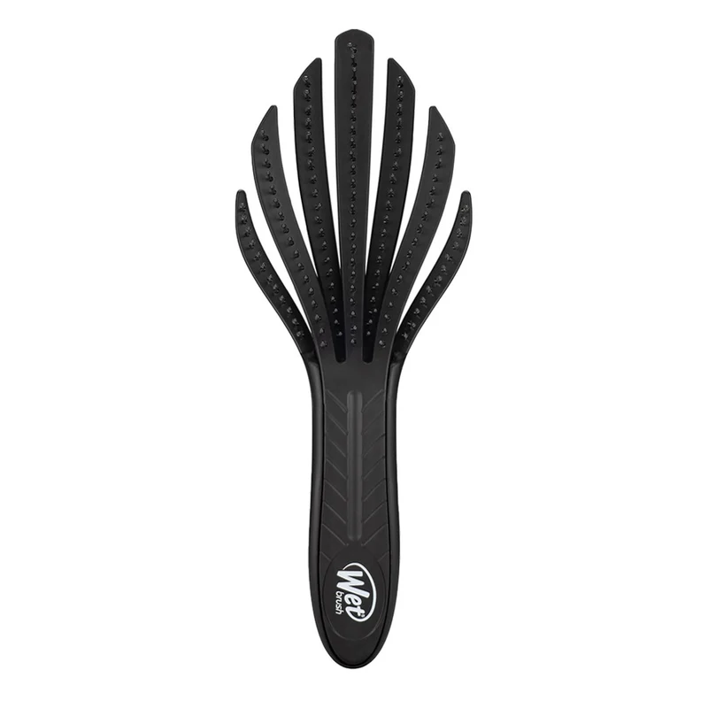 WetBrush Pro Go Green Curl Detangling Brush Black - brosse démêlante cheveux bouclés