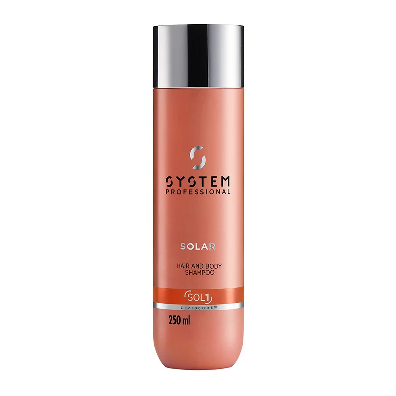 System Professional Solar Hair & Body Shampoo Sol1, 250ml - shampooing solaire