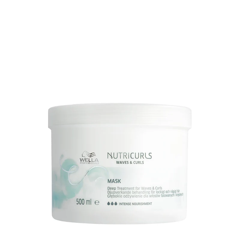 Wella Nutricurls Waves & Curls Mask 500ml- masque pour cheveux ondulés et bouclés