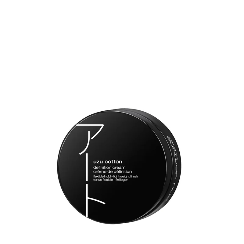 Shu Uemura Styling Uzu Cotton Definition Cream 75ml - cire légère pour cheveux indisciplinés