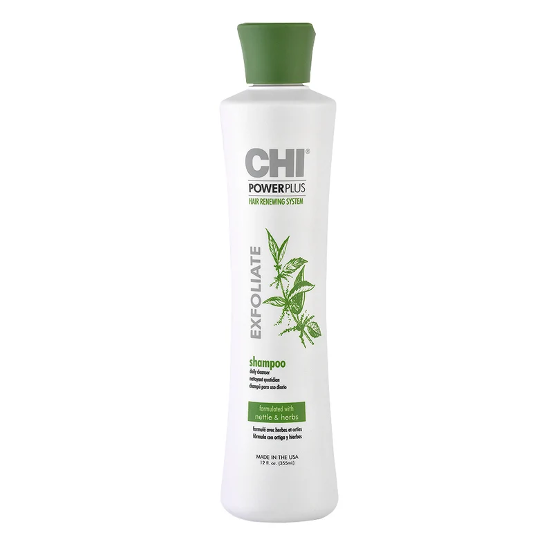 CHI Powerplus Exfoliate Shampoo 355 ml - shampooing exfoliant et anti-chute