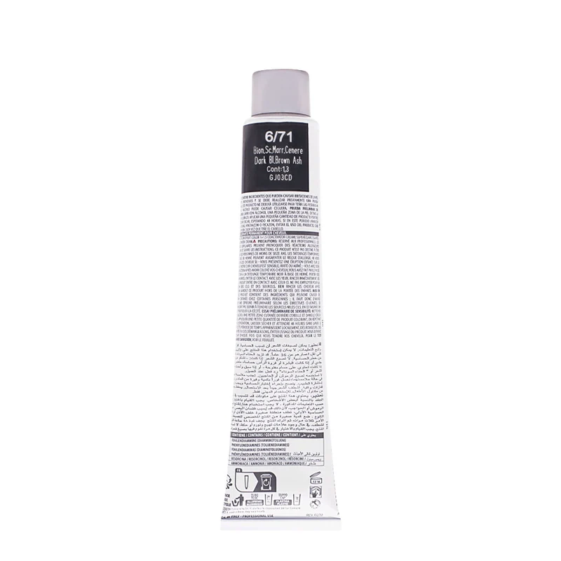 Alterego Technofruit Color 6/71 Blond Foncé Brun Cendré 100 ml - coloration permanente