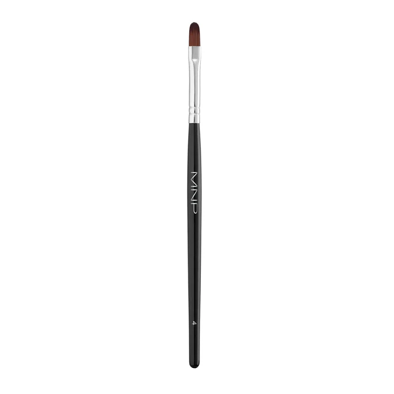 My Nail Pro MNP Pinceau ovale pour gel n° 4 - pinceau à pointe ronde