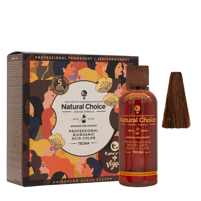 5.35 Marron Clair Wood Naturel Tecna NCC Biorganic Acid Color 3x130ml