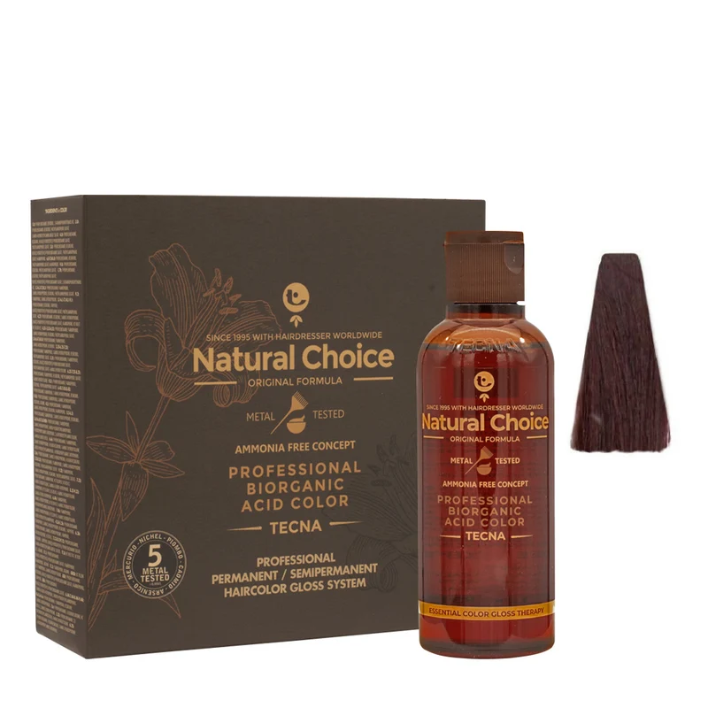 5.25 Violet Acajou Tecna NCC Biorganic Acid Color 3x130ml