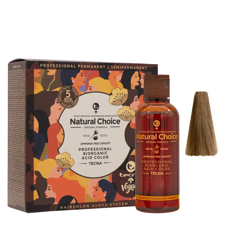 8.1 Blond Cendré Clair Tecna NCC Biorganic Acid Color 3x130ml