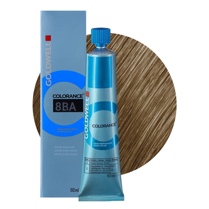 8BA Smoky beige moyen Goldwell Colorance Cool blondes tb 60ml
