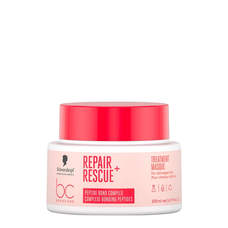 Schwarzkopf Professional BC Bonacure Repair Rescue+ Treatment Masque 200ml - masque cheveux abîmés
