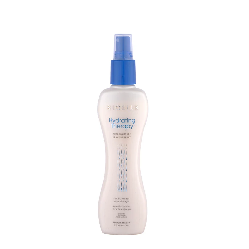 Biosilk Hydrating Therapy Pure Moisture Leave In spray 207ml - apres shampooing spray sans rinçage