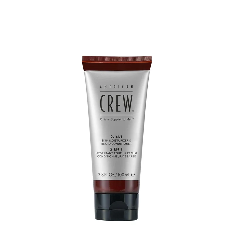 American Crew 2-in-1 Skin Moisturizer & Beard Conditioner 100ml - baume hydratant pour la peau et la barbe