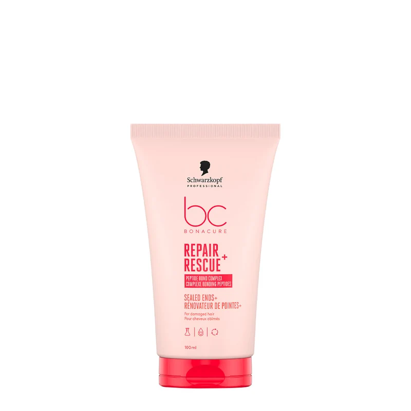 Schwarzkopf Professional Repair Rescue+ Sealed Ends+ 100ml - traitement cheveux abîmés