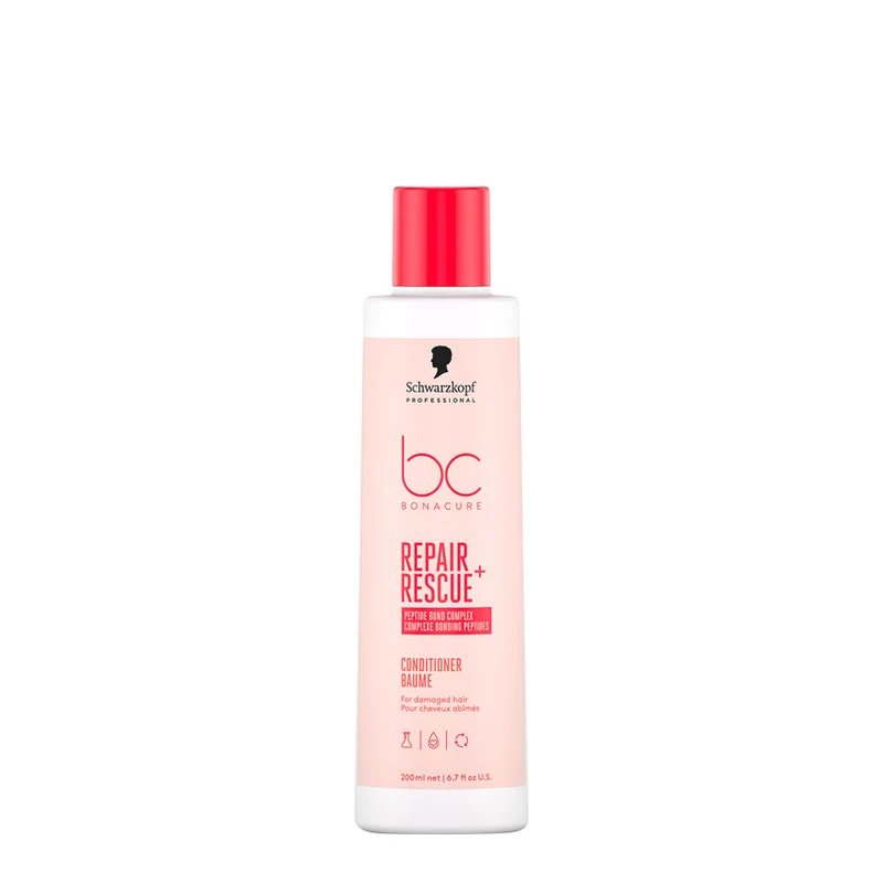 Schwarzkopf Professional BC Bonacure Repair Rescue+ Conditioner 200ml - après-shampoing pour cheveux abîmés