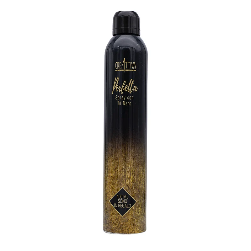 Creattiva Perfetta Lacca Spray Au Thé Noir 400ml - Laque Tenue Flexible