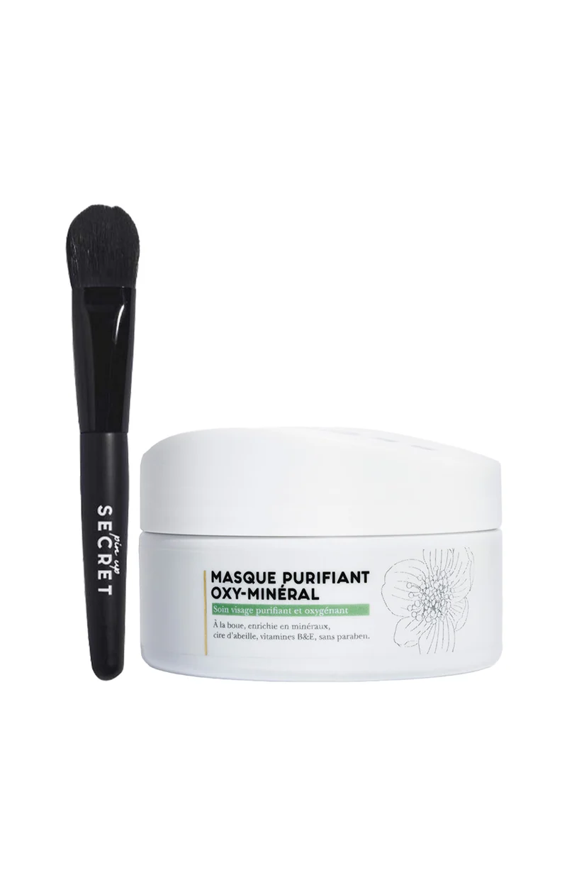 Masque & pinceau applicateur - Peaux à problèmes - Visage