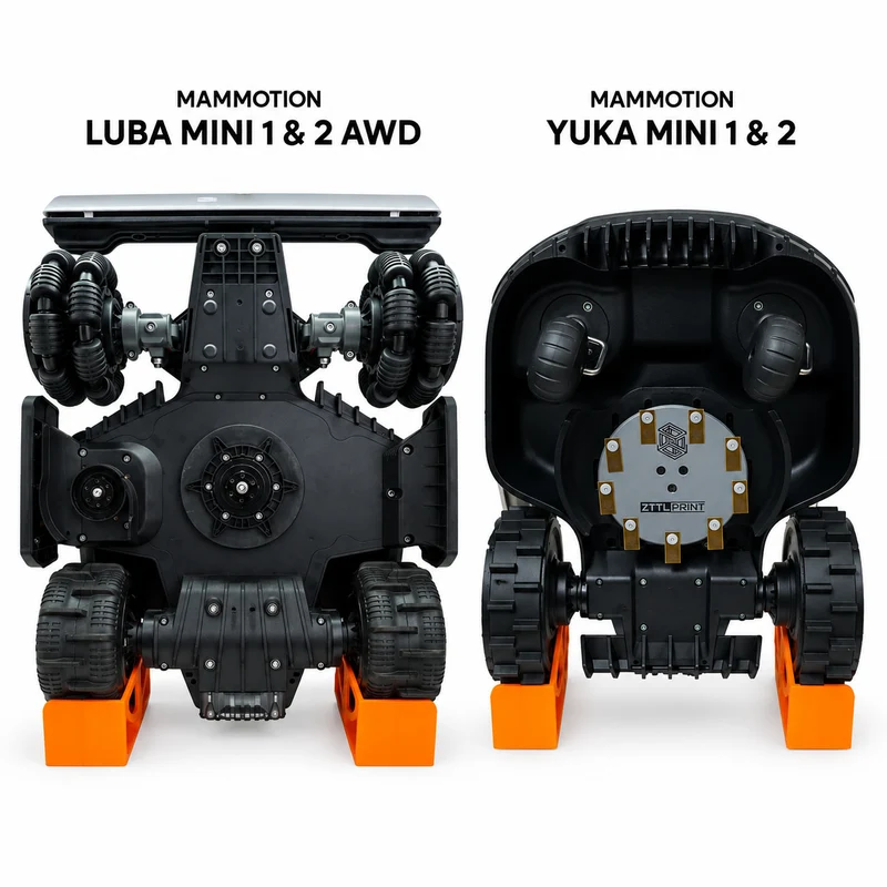 Mammotion Luba mini AWD + Yuka mini Mähroboter Performance Smart Wartungsstation