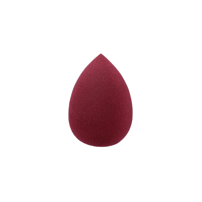Lussoni Make Up Burgundy Raindrop Sponge - éponge de maquillage en forme de goutte