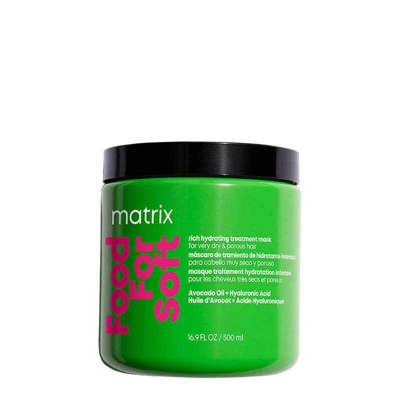 Matrix Food For Soft Mask 500ml - masque hydratant cheveux secs et poreux