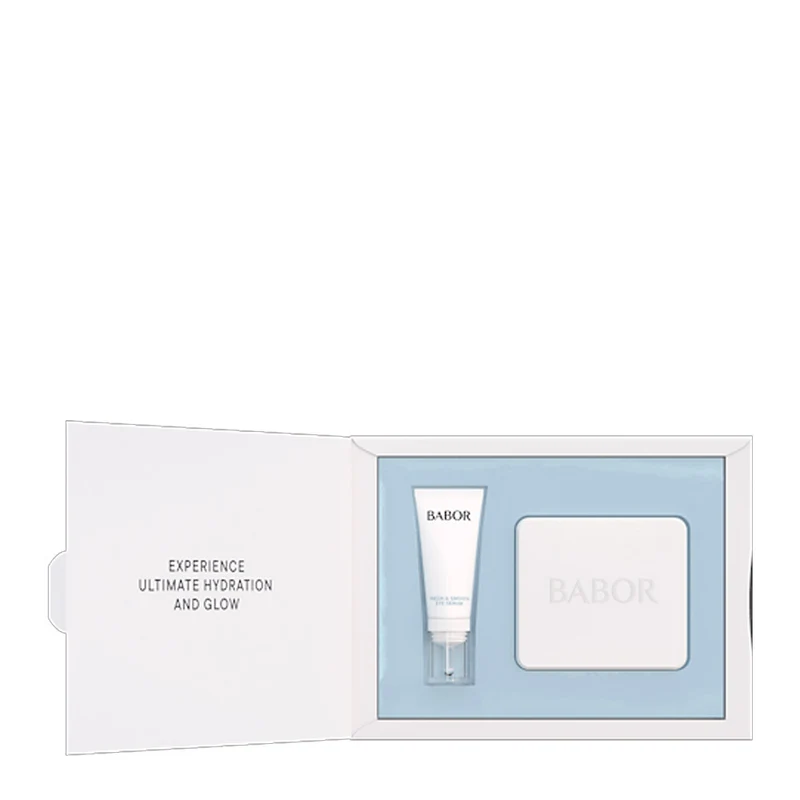 Babor Skinovage Moisturizing Instant Fresh & Smooth Eye Serum + Patches - sérum contour des yeux + patchs