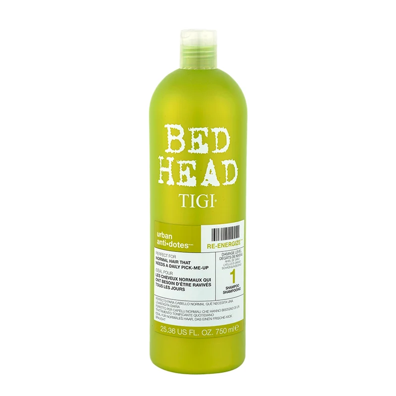 Tigi Urban Antidotes Re-Energize Level 1 Shampoo 750ml - shampoing cheveux abîmés