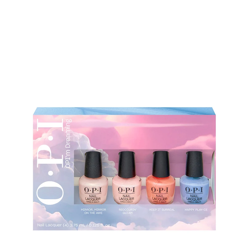 OPI Nail Lacquer I'm Dreaming Spring Mini-Pack 4x3.75ml - coffret vernis à ogles