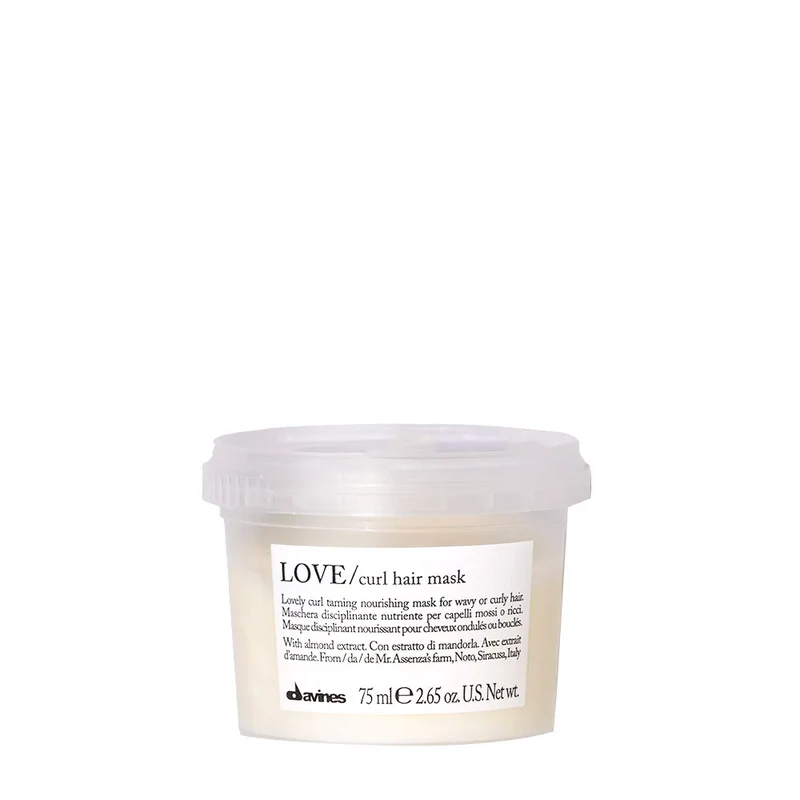 Davines Essential HairCare Love Curl Hair Mask 75ml - masque disciplinant pour cheveux bouclés ou ondulés