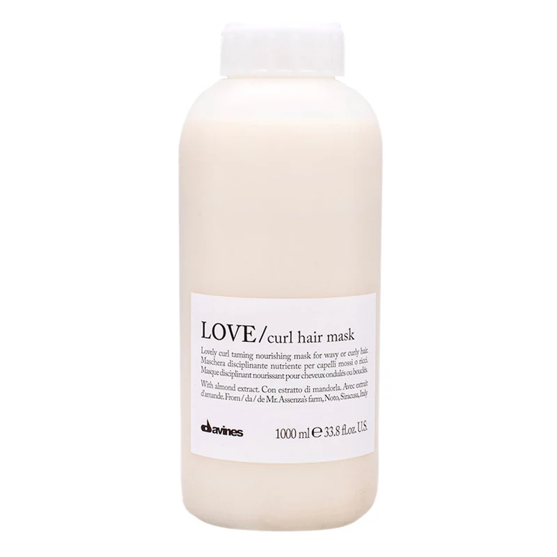 Davines Essential HairCare Love Curl Hair Mask 1000ml - masque disciplinant pour cheveux bouclés ou ondulés