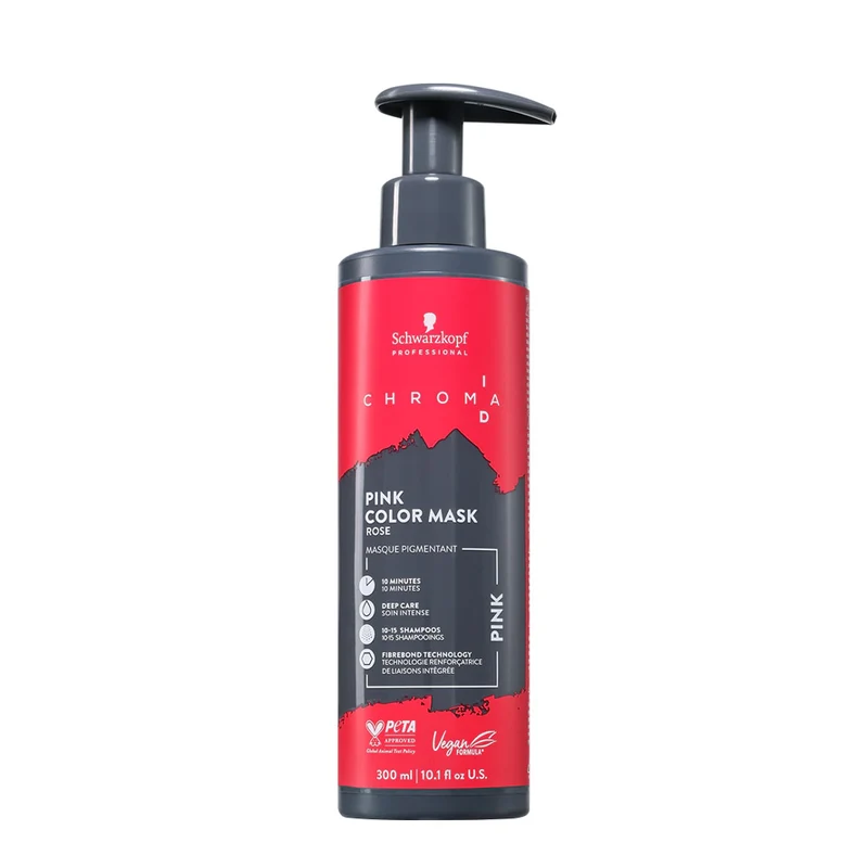 Schwarzkopf Chroma ID Color Mask Pink 300ml - masque colorant semi-permanent