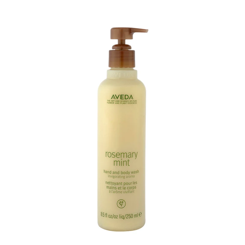 Aveda Rosemary Mint Hand & Body Wash 250ml - nettoyant doux