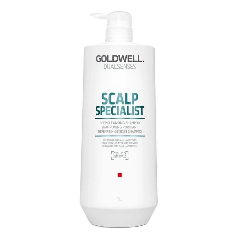 Goldwell Dualsenses Scalp Specialist Deep Cleansing Shampoo 1000ml - shampooing purifiant