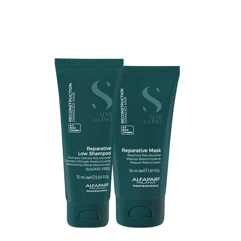 Alfaparf Milano Reconstruction Reparative Low Shampoo 75ml Mask 50ml