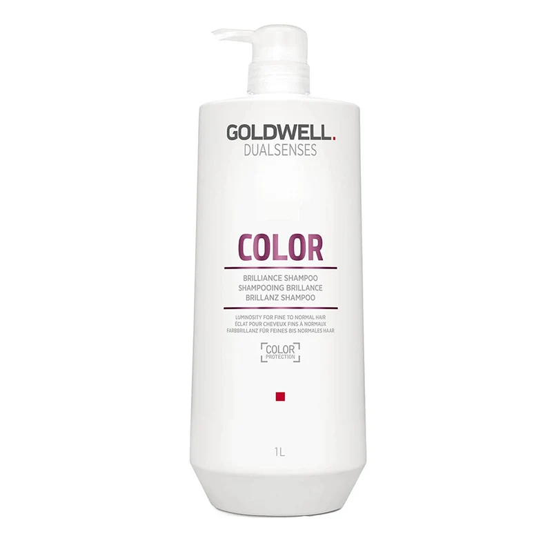 Goldwell Dualsenses Color Brilliance Shampoo1000ml - shampooing éclairant pour cheveux fins ou moyens