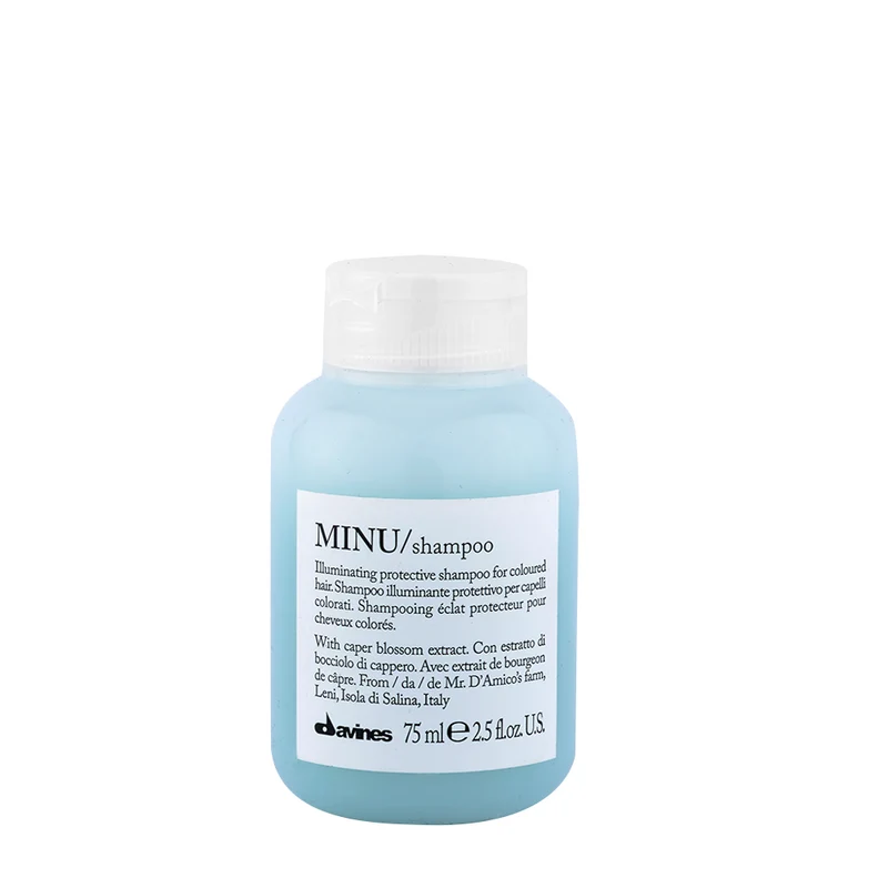 Davines Essential HairCare Minu Shampoo 75ml - shampooing brillance pour cheveux colorés