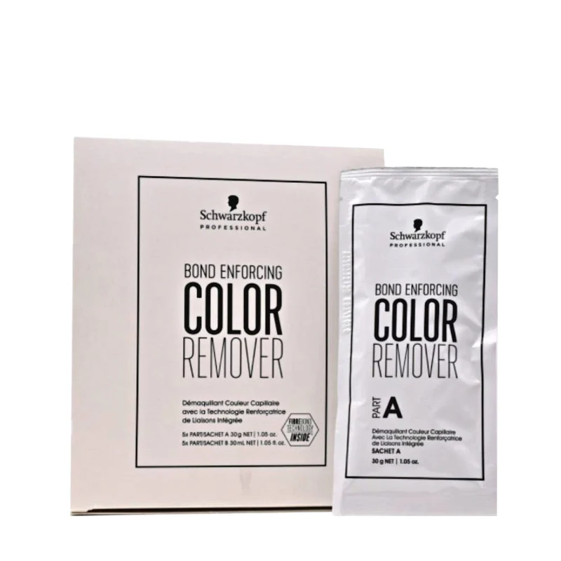 Schwarzkopf Bond Enforcing Color Remover 10 sachets - décolorant monodose