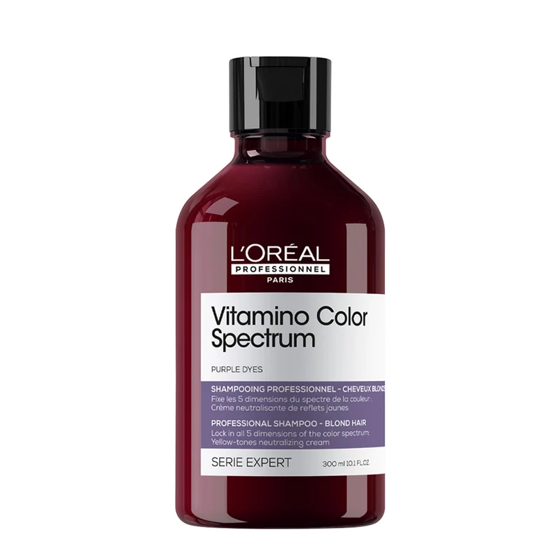 L'Oréal Professionnel Paris Vitamino Color Spectrum Purple Shampoo 300ml - shampoing anti-jaunissement