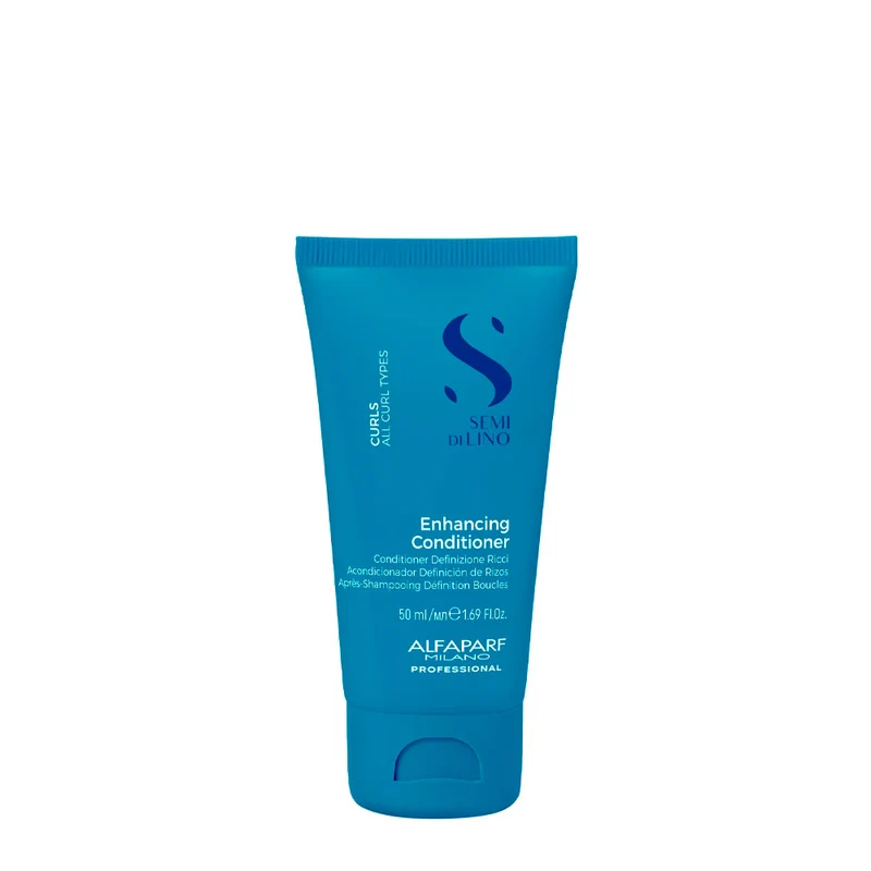 Alfaparf Milano Semi di Lino Curls Conditioner 50ml- après-shampoing cheveux bouclés