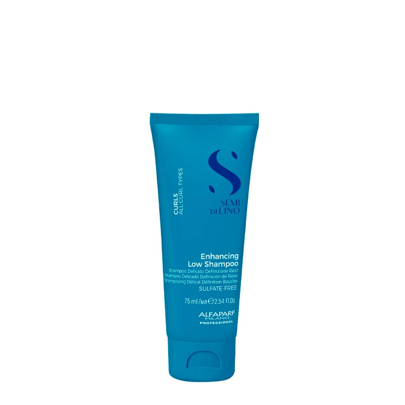 Alfaparf Milano Semi di Lino Curls Low Shampoo 75ml - shampooing cheveux bouclés