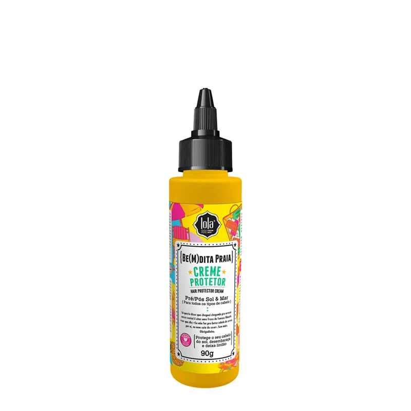 Lola From Rio Rio Be(M)dita Praia Creme Protetor 90gr - crème solaire protectrice pour cheveux