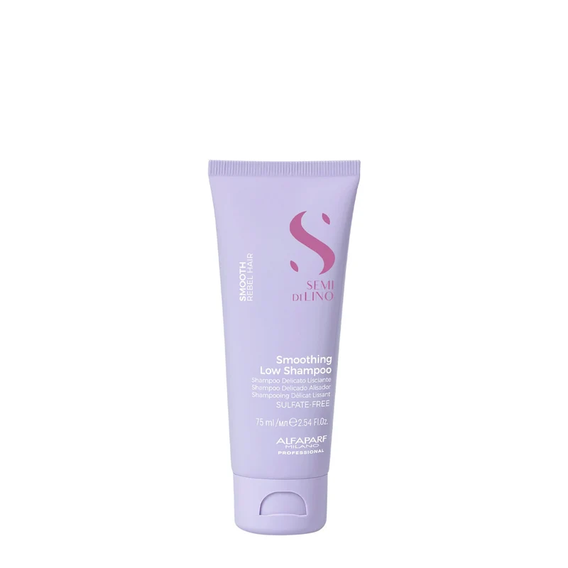 Alfaparf Milano Semi di Lino Smooth Smoothing Low Shampoo 75ml- shampoo délicat lissant