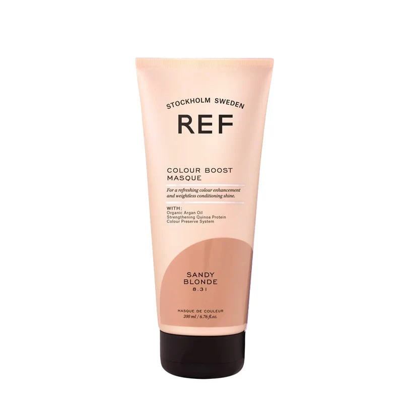 Stockholm Sweden Ref Colour Boost Sandy Blonde 8.31 200ml - masque tonifiant