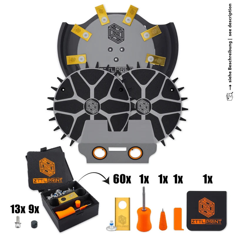 Mammotion Yuka mini Mähroboter Performance Komplettpaket Spikes