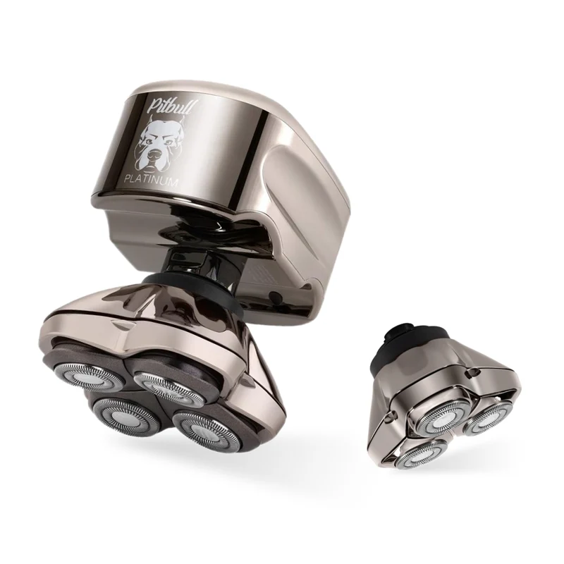 Rasoir tête et visage Pitbull Platinum PRO PX5 | Version 2025 (lame bonus incluse)
